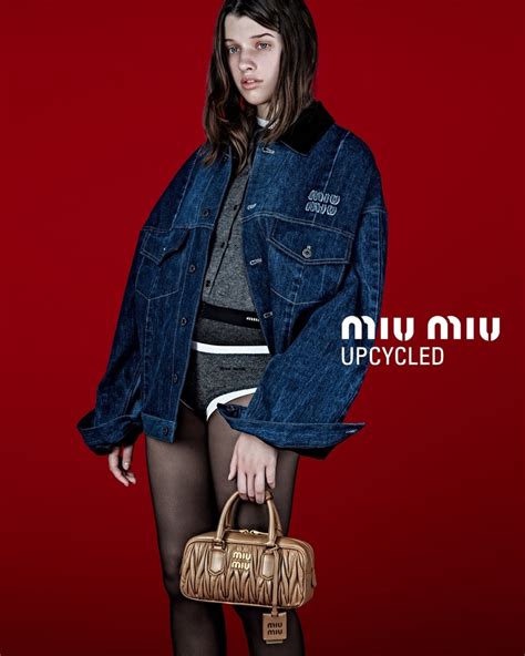 miu miu ever anderson|miu denim upcycled.